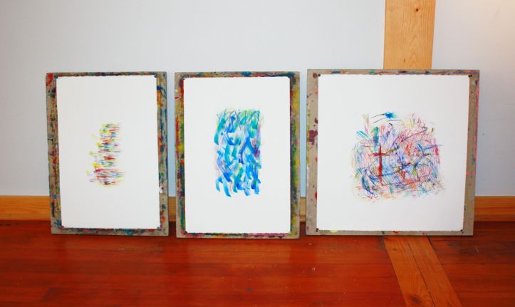 3 paintings