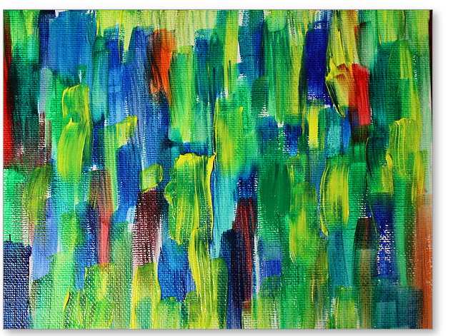 Seeing Through Tears  - Painting by Tom Atkins