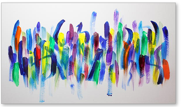 Dancing To The Blues - Painting by Tom Atkins