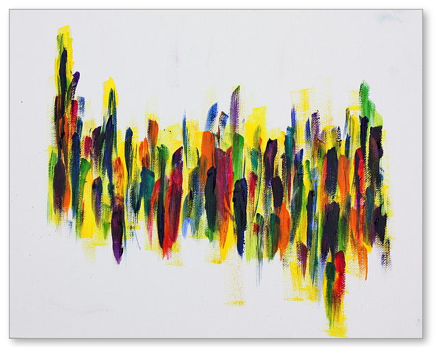 Dancing At Dawn  - Painting by Tom Atkins