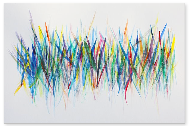 Wild Love  - Watercolor Painting by Tom Atkins