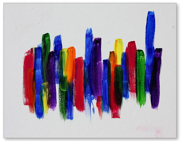 Pilgrimage - painting by Tom Atkins